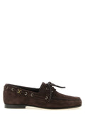Brown Suede Loafers