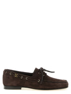 Brown Suede Loafers