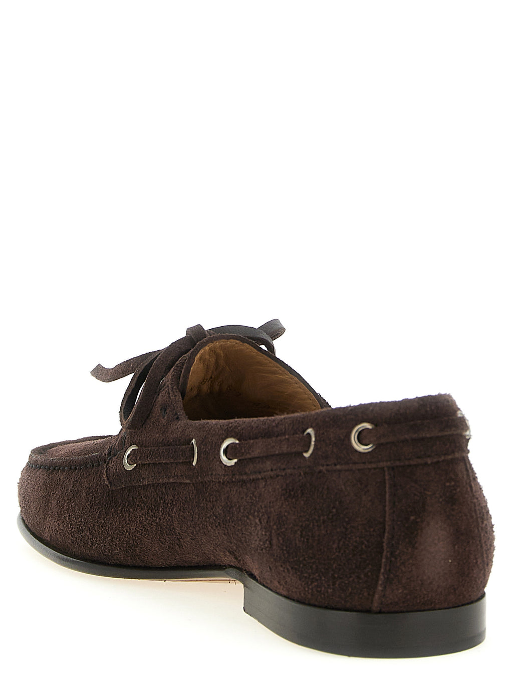 Brown Suede Loafers