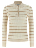 Beige Cashmere T-Shirt