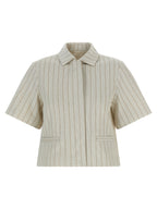 Beige Cotton Jacket