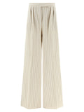 White Cotton Trousers