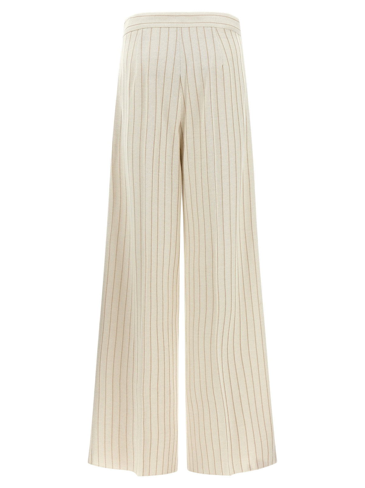 White Cotton Trousers