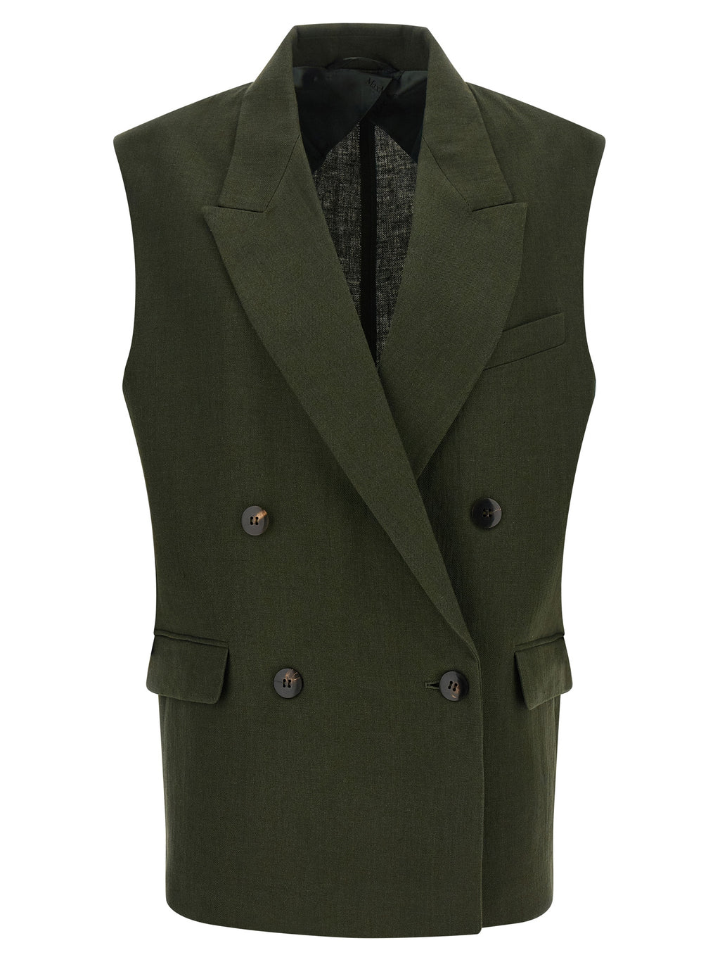 Green Linen Jacket