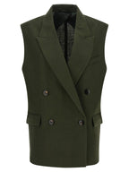 Green Linen Jacket