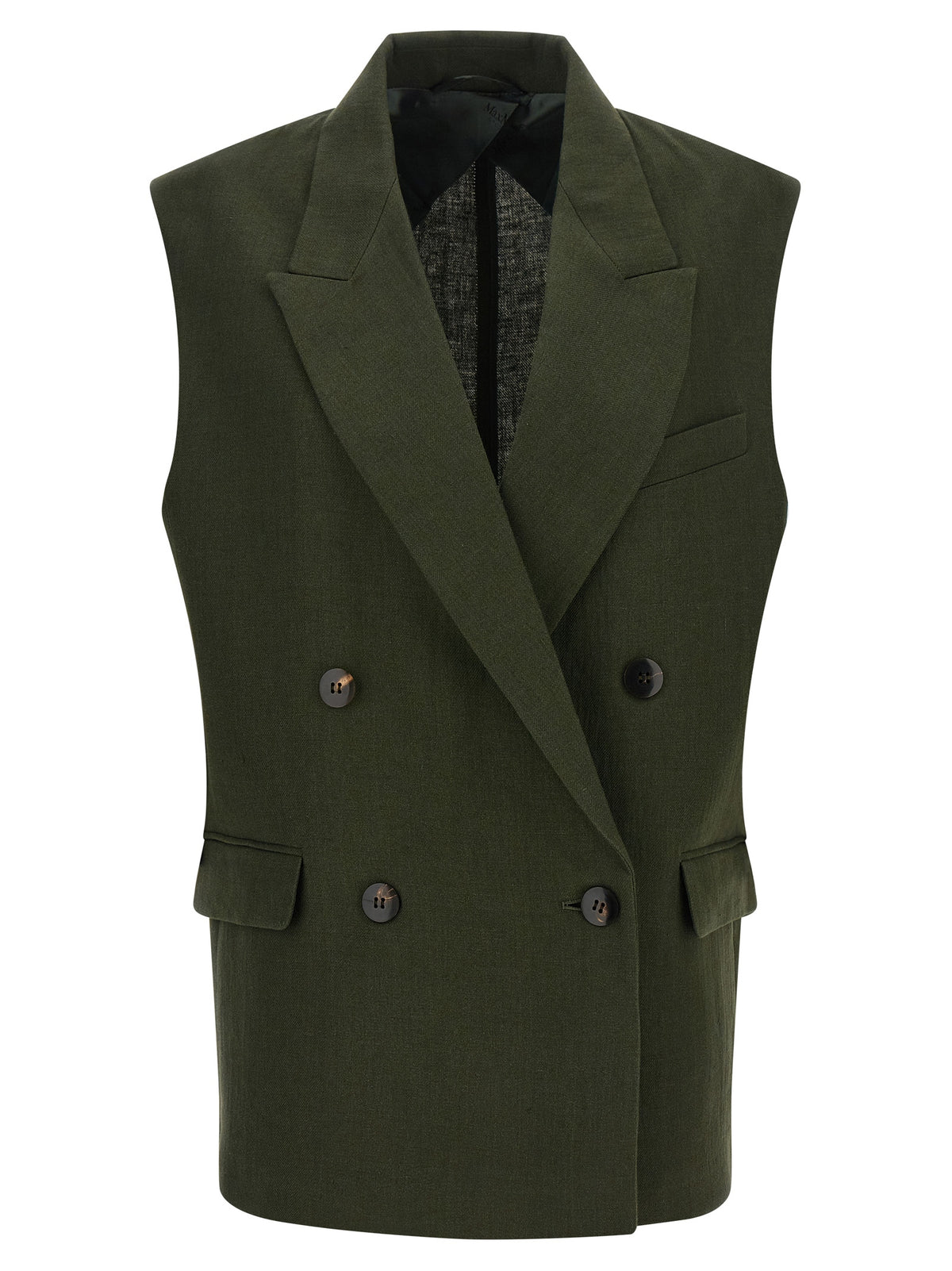 Green Linen Jacket