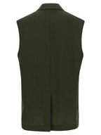Green Linen Jacket