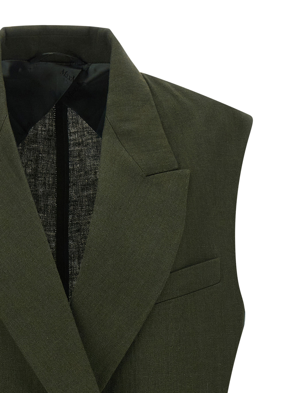 Green Linen Jacket
