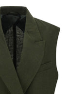 Green Linen Jacket