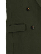 Green Linen Jacket