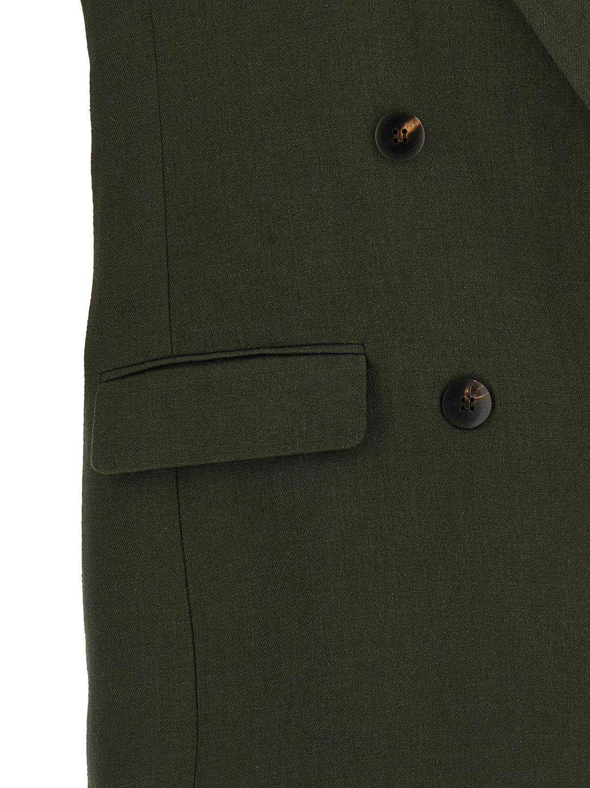 Green Linen Jacket