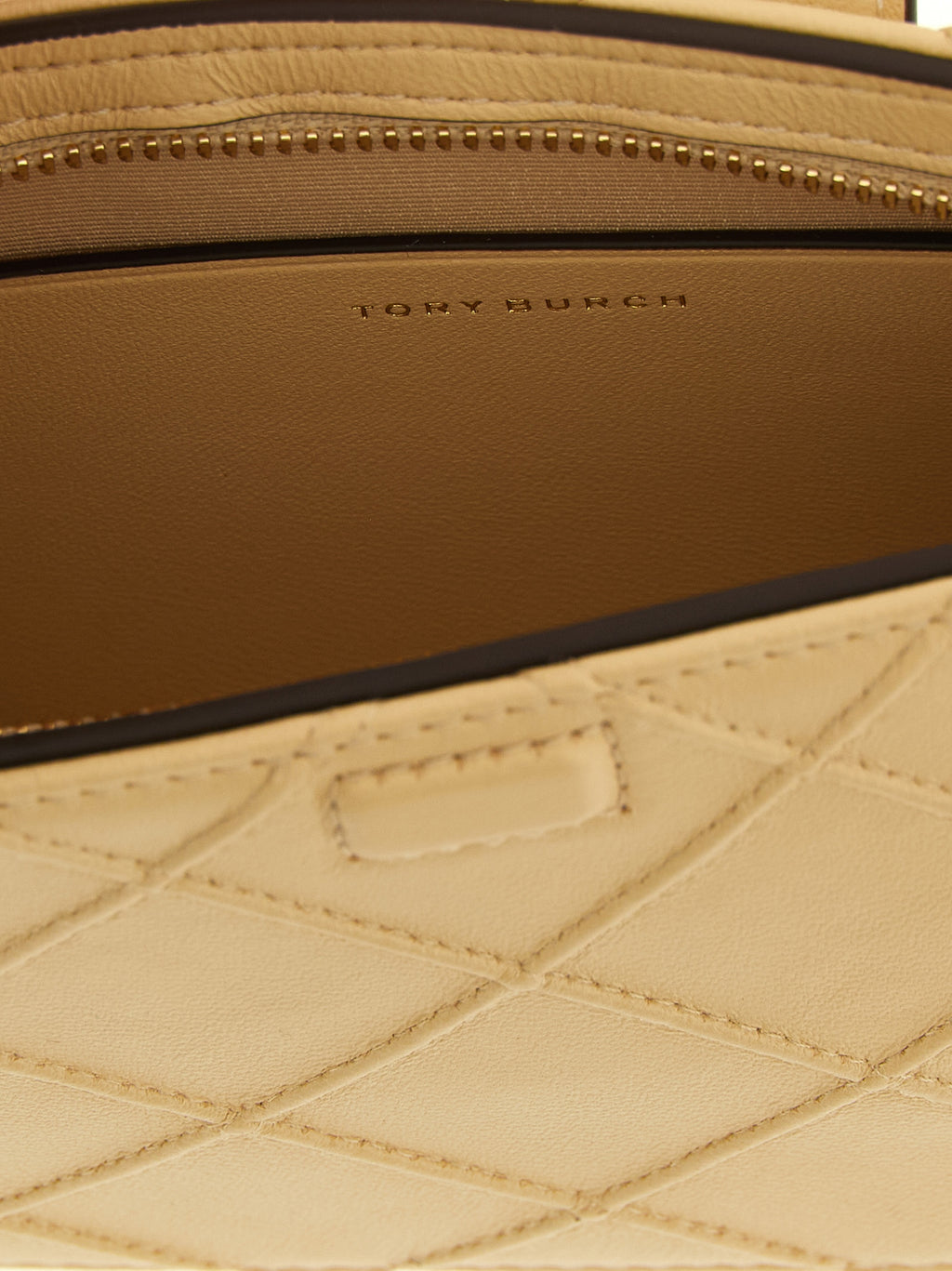 Lambskin Card Holder – Beige