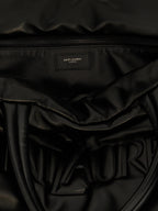 Black Leather Tote Bag