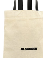 White and Black Tote Bag