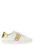 Gold Polyamide Sneakers