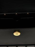 Black Leather Handbag