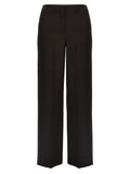 Purple Virgin Wool Trousers
