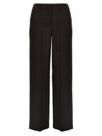 Purple Virgin Wool Trousers