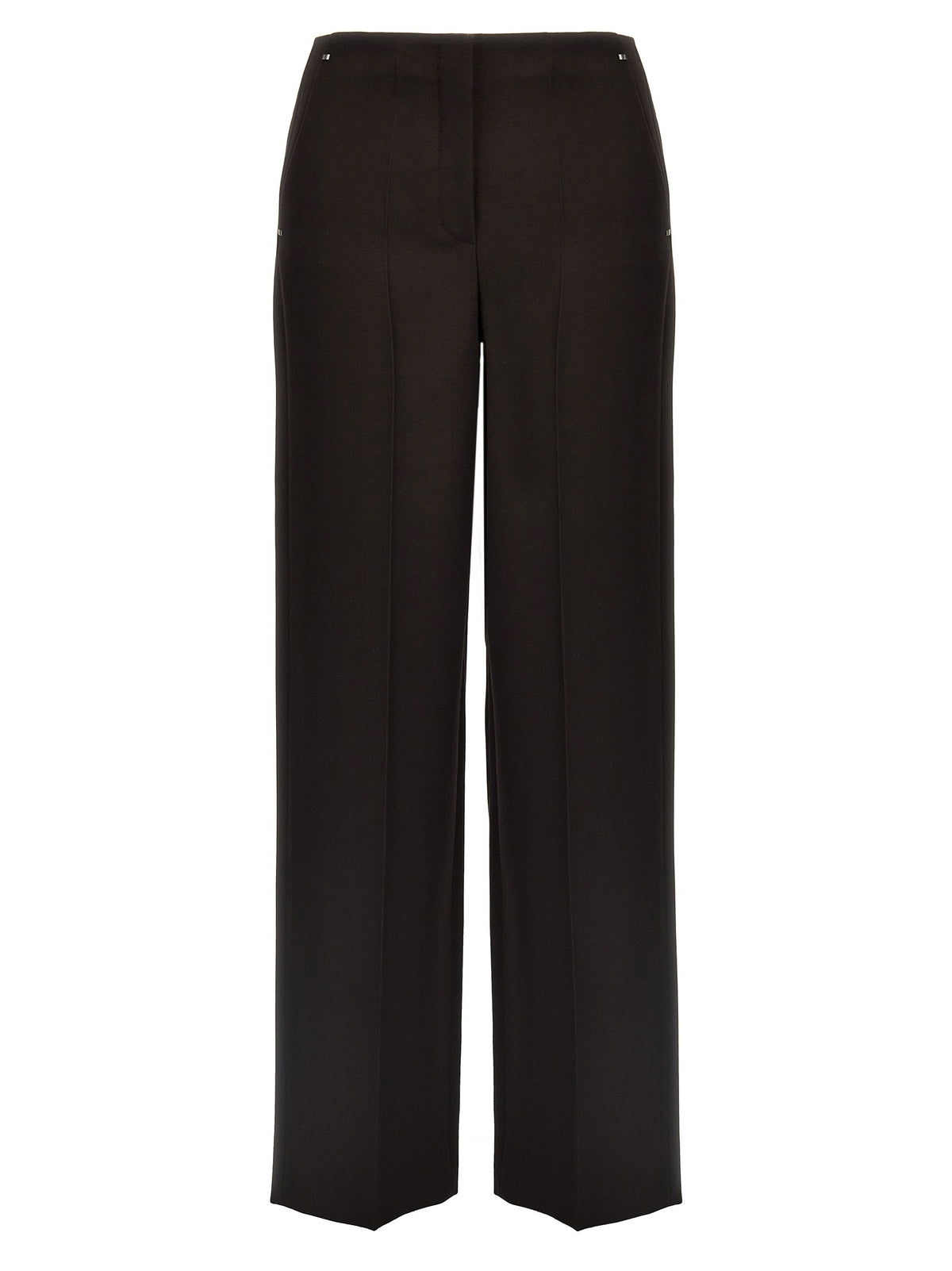 Purple Virgin Wool Trousers