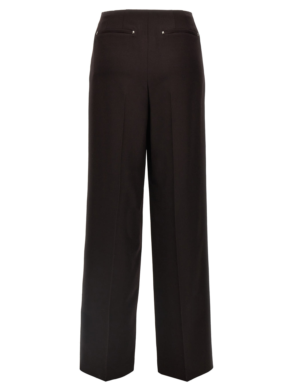 Purple Virgin Wool Trousers