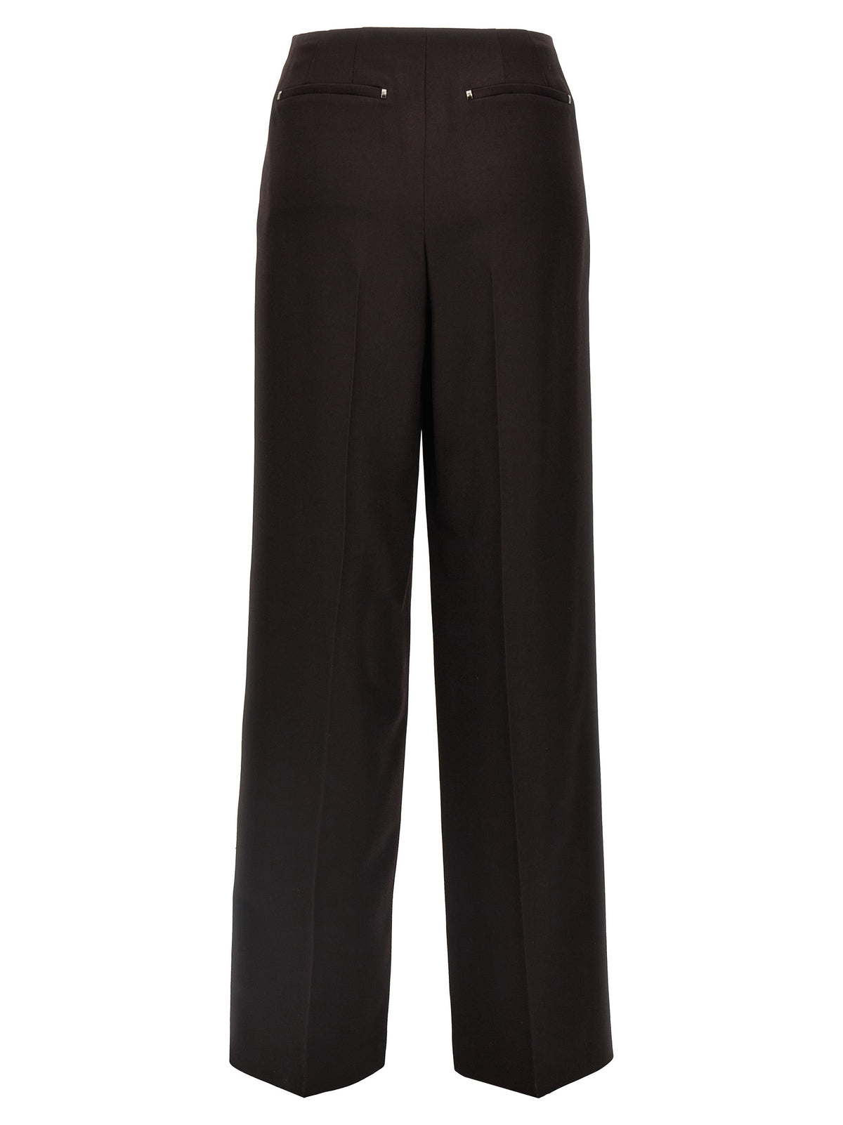 Purple Virgin Wool Trousers