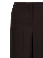 Purple Virgin Wool Trousers