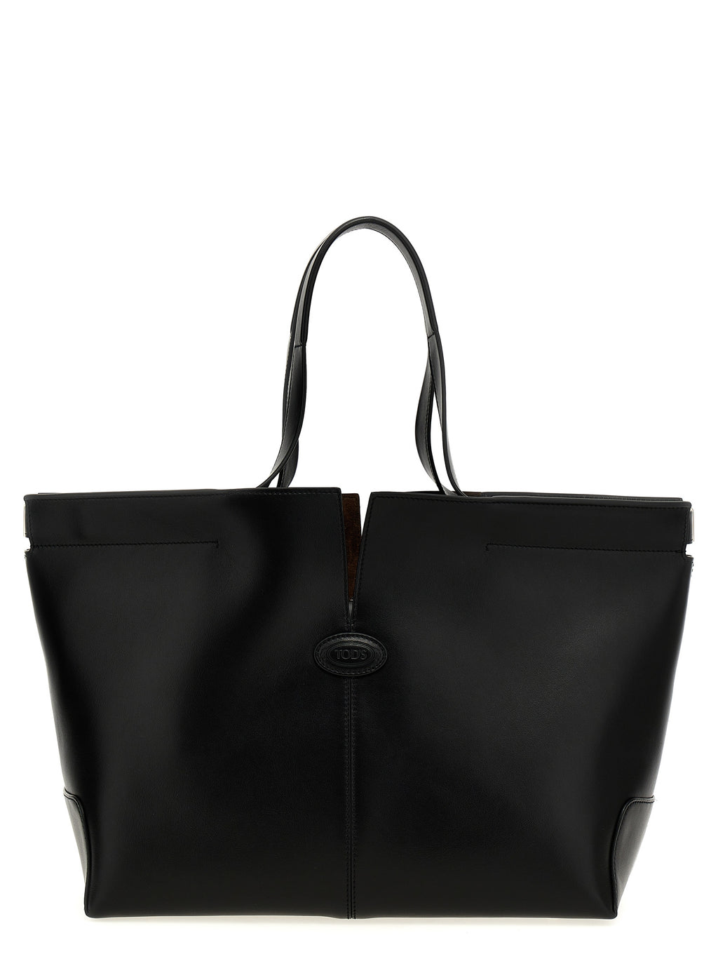Black Suede Tote Bag