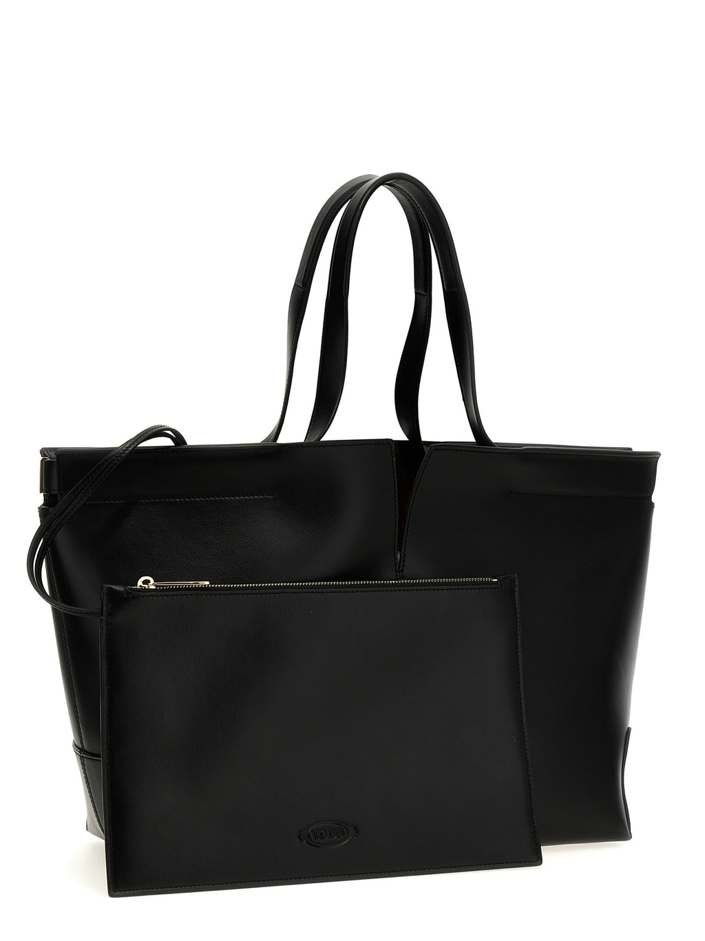 Black Suede Tote Bag