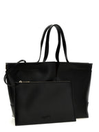 Black Suede Tote Bag