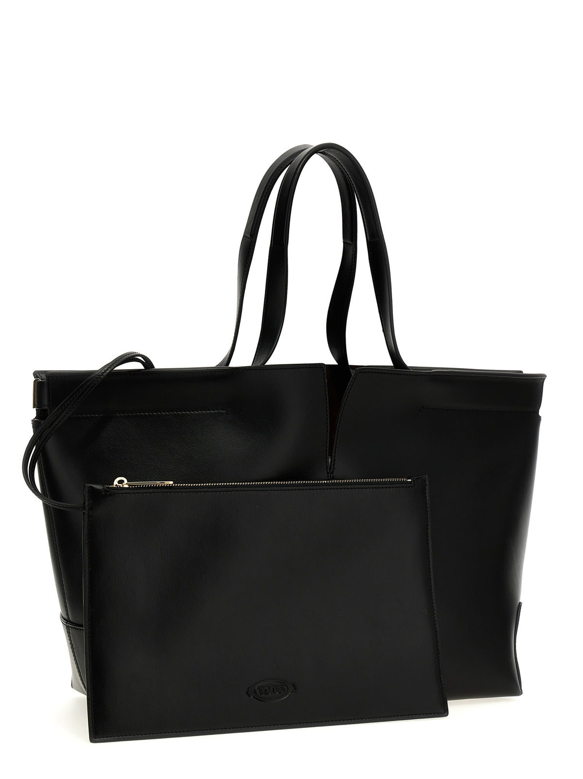 Black Suede Tote Bag
