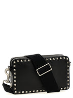 Black Leather Crossbody Bag