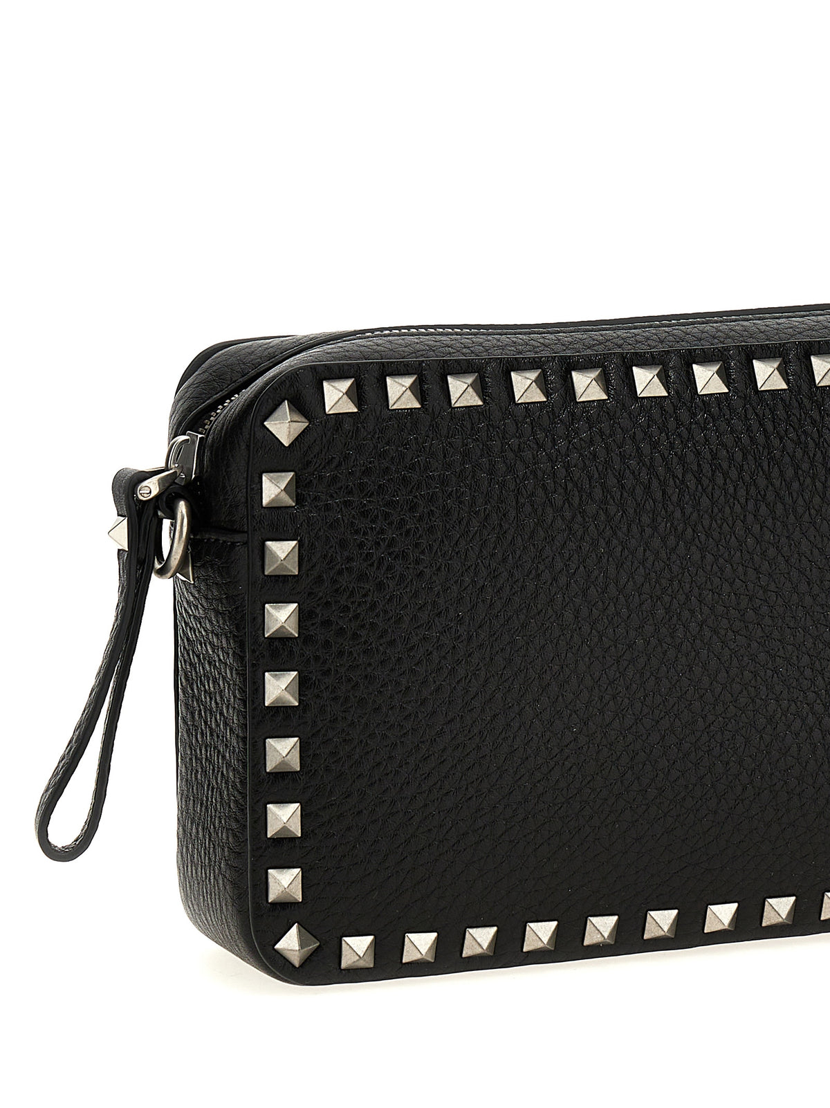 Black Leather Crossbody Bag