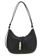 Black Leather Shoulder Bag