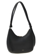 Black Leather Shoulder Bag