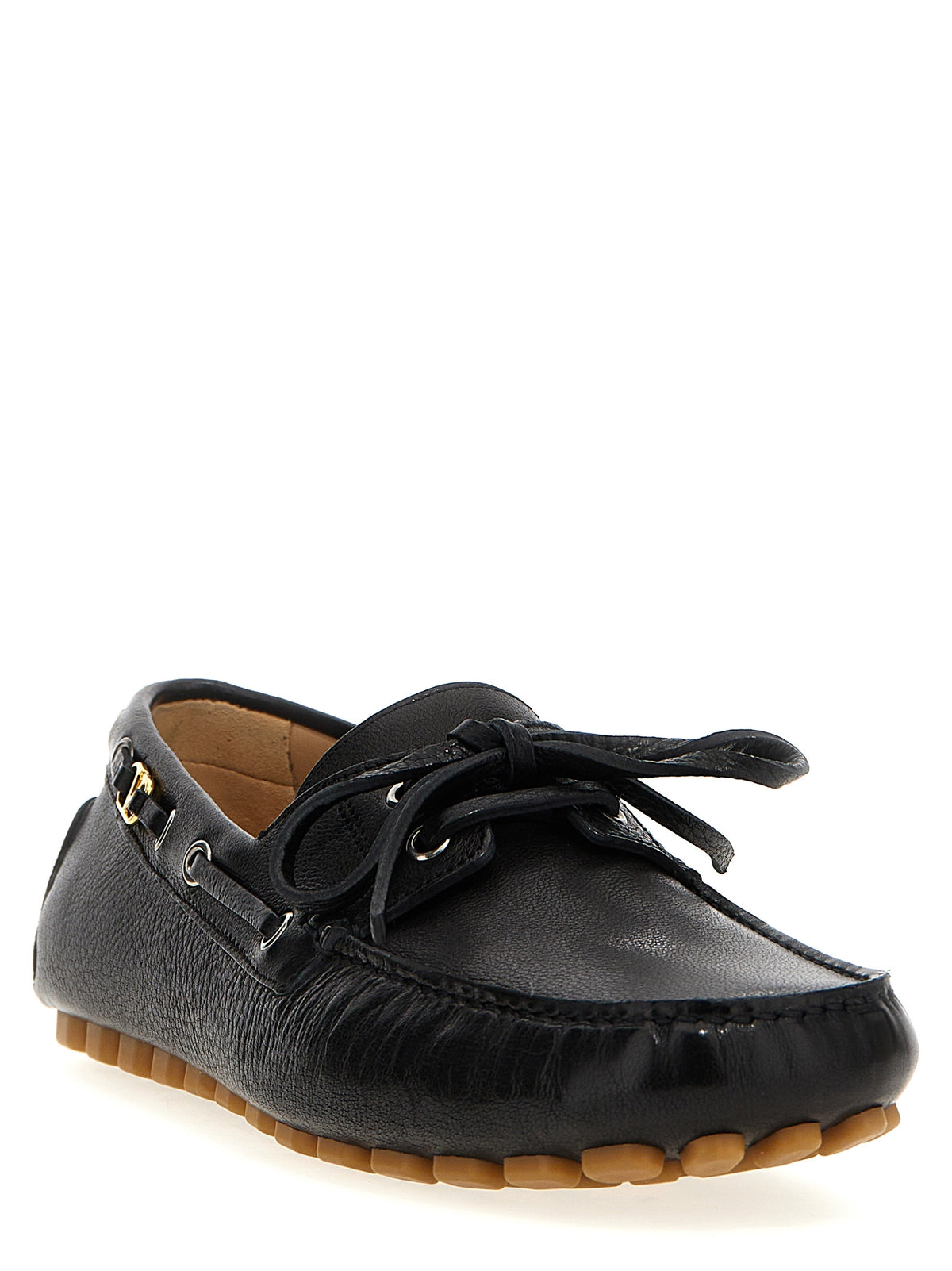 Black Leather Loafers