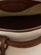 Beige Synthetic Handbag