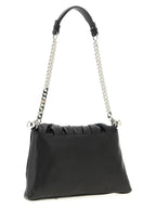 Leather Shoulder Bag – Black