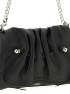 Leather Shoulder Bag – Black
