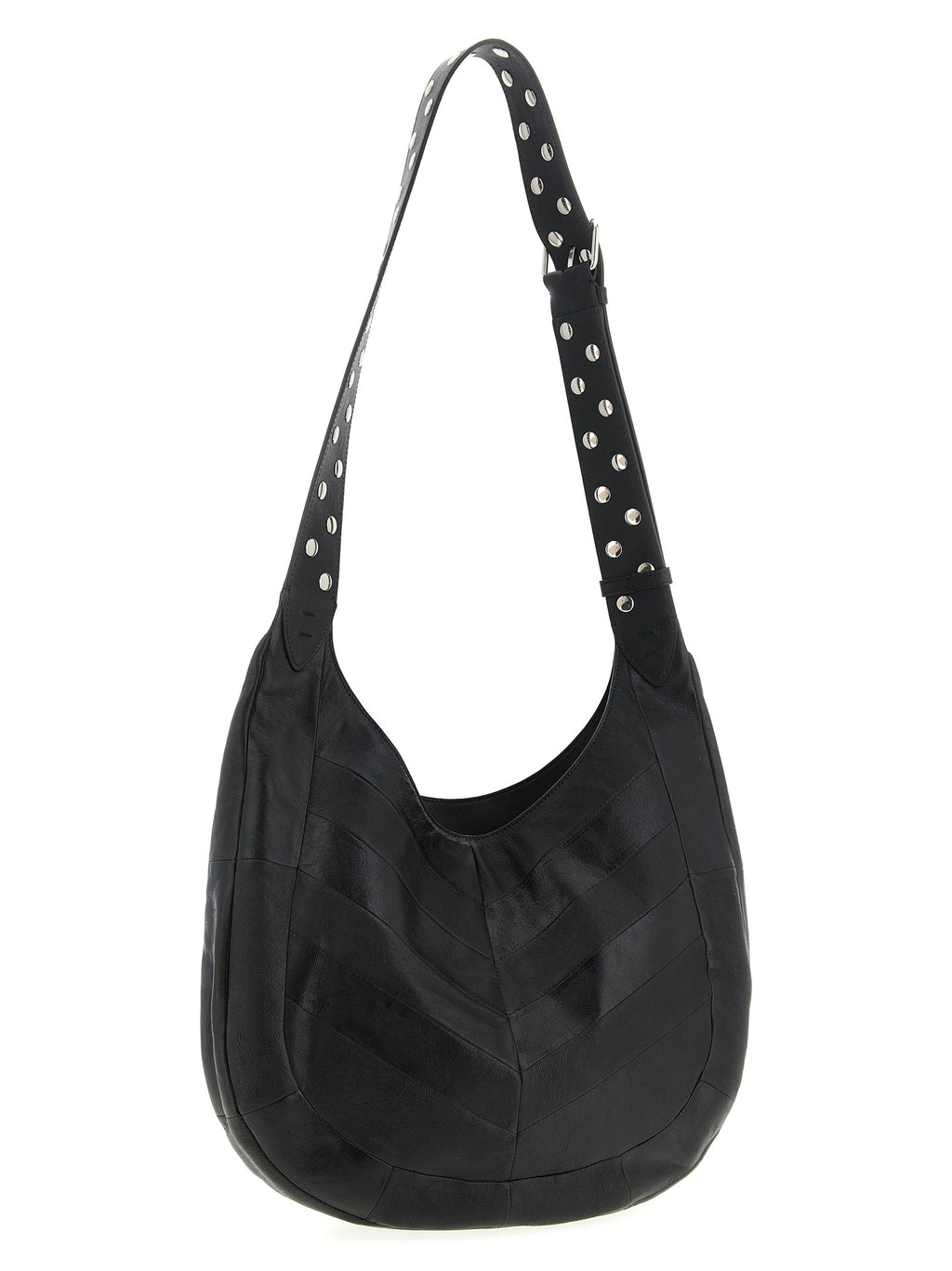Black Leather Shoulder Bag