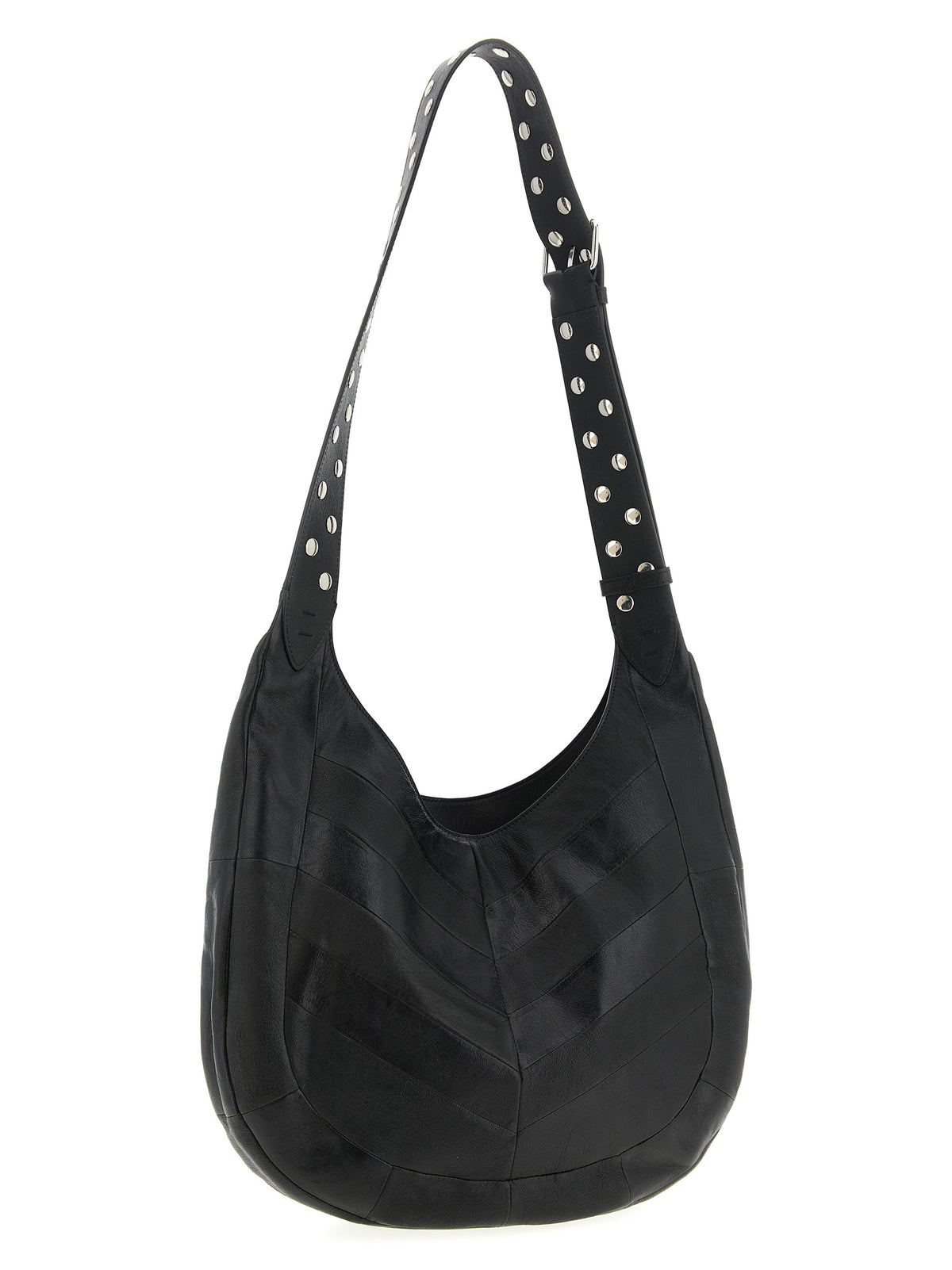 Black Leather Shoulder Bag
