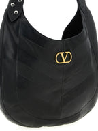 Black Leather Shoulder Bag