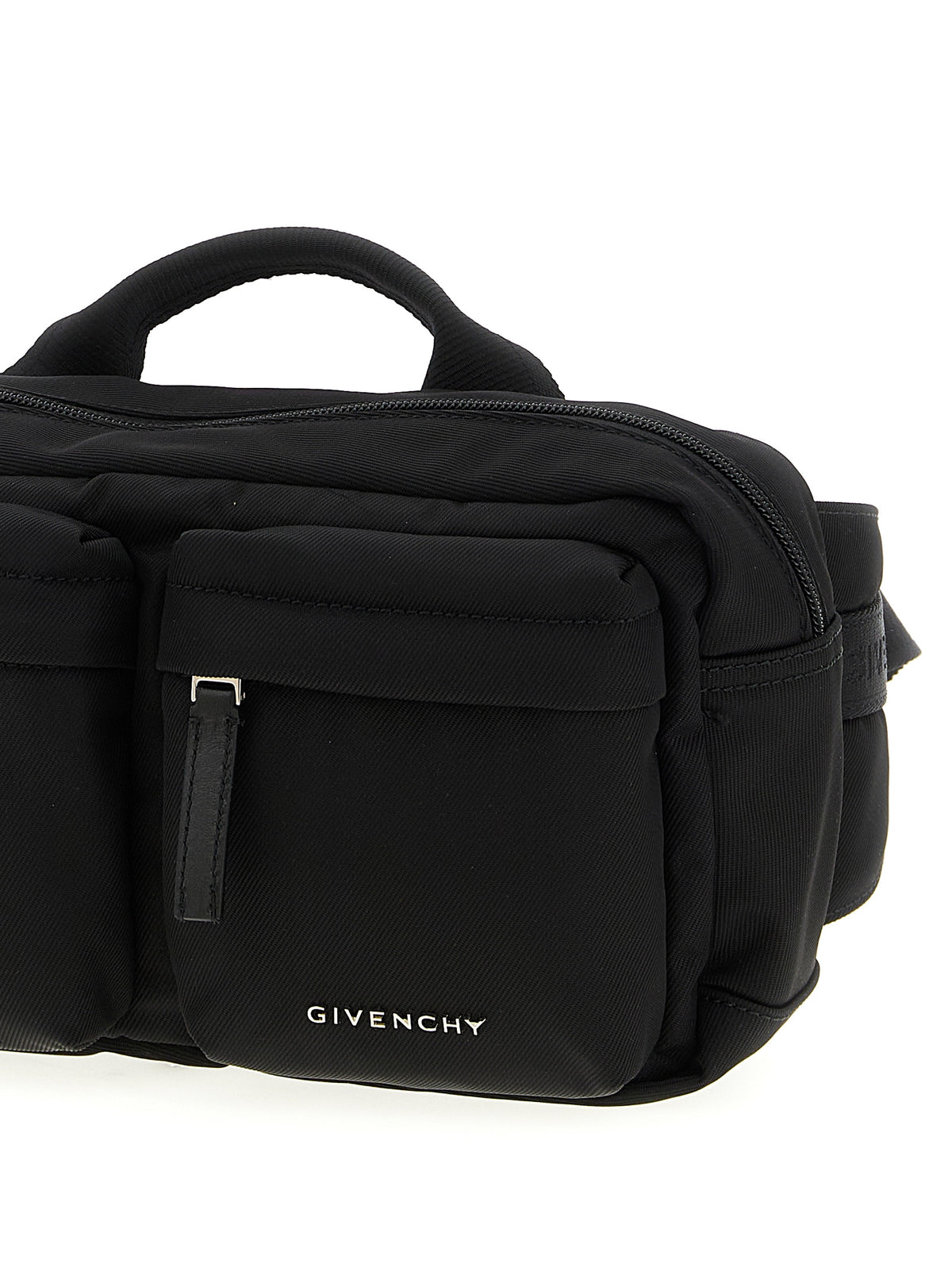 Nylon Crossbody Bag – Black