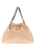 Pink Polyester Crossbody Bag