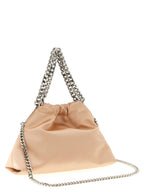 Pink Polyester Crossbody Bag