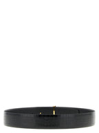 Black Leather Belt