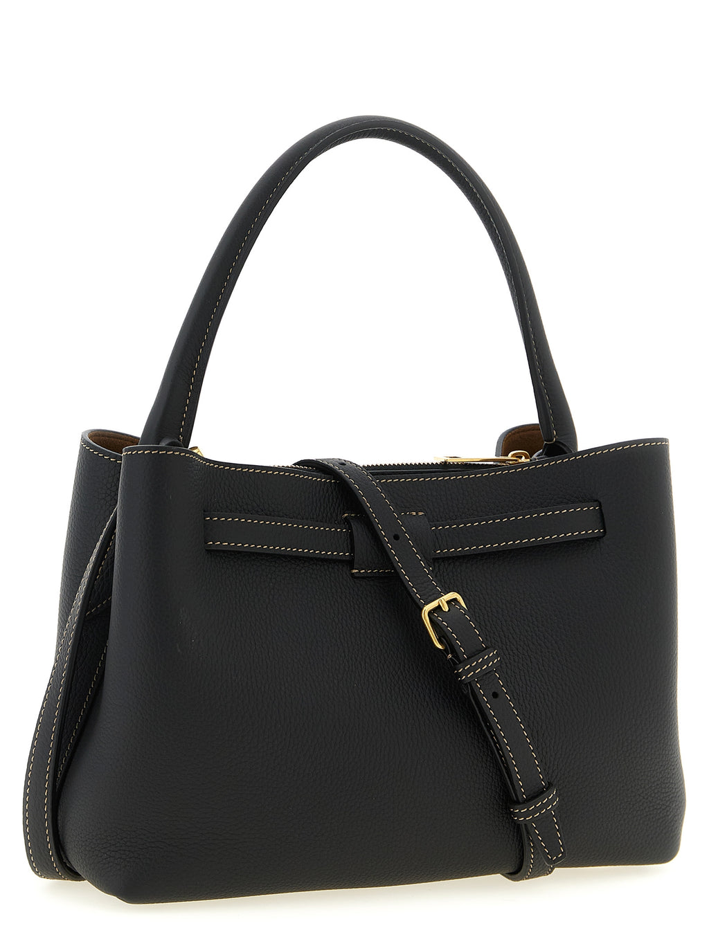 Black Leather Handbag