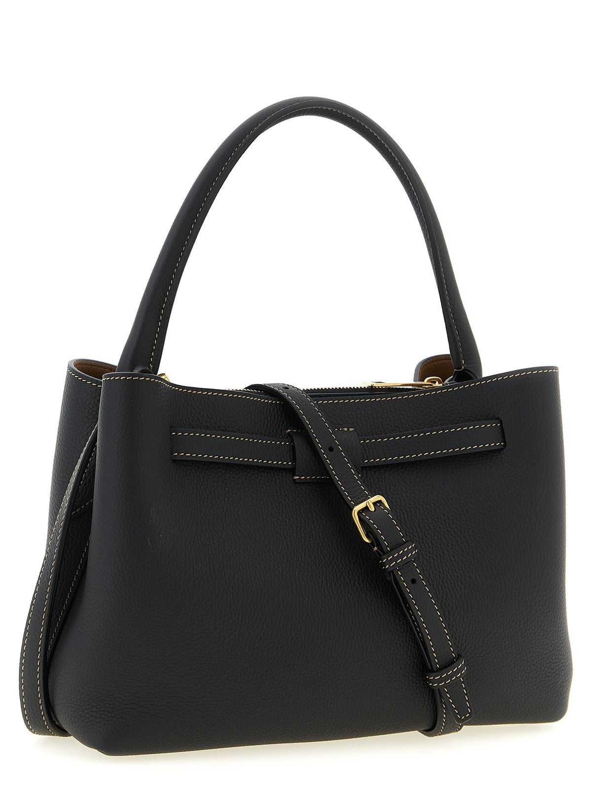 Black Leather Handbag