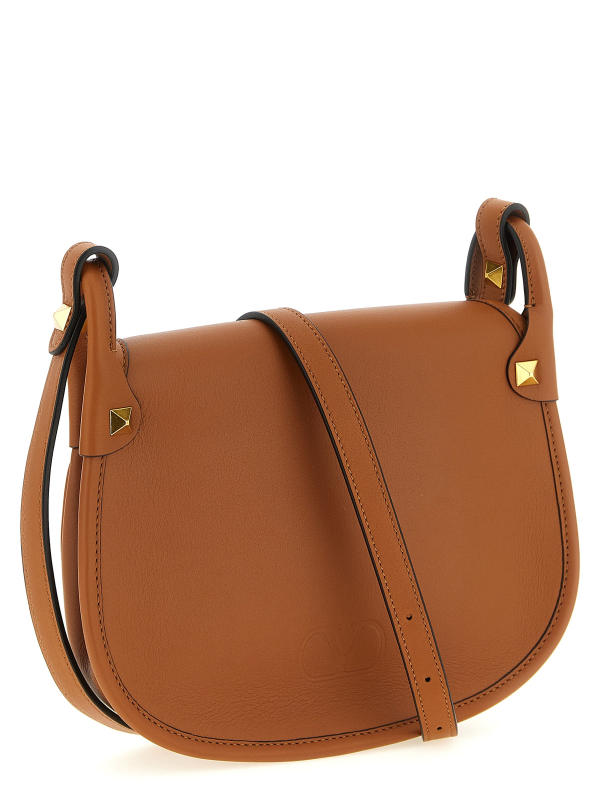 Brown Leather Shoulder Bag