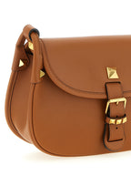 Brown Leather Shoulder Bag