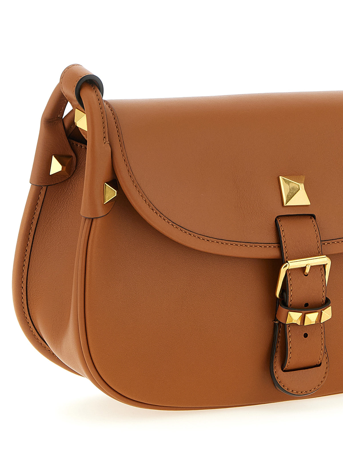 Brown Leather Shoulder Bag